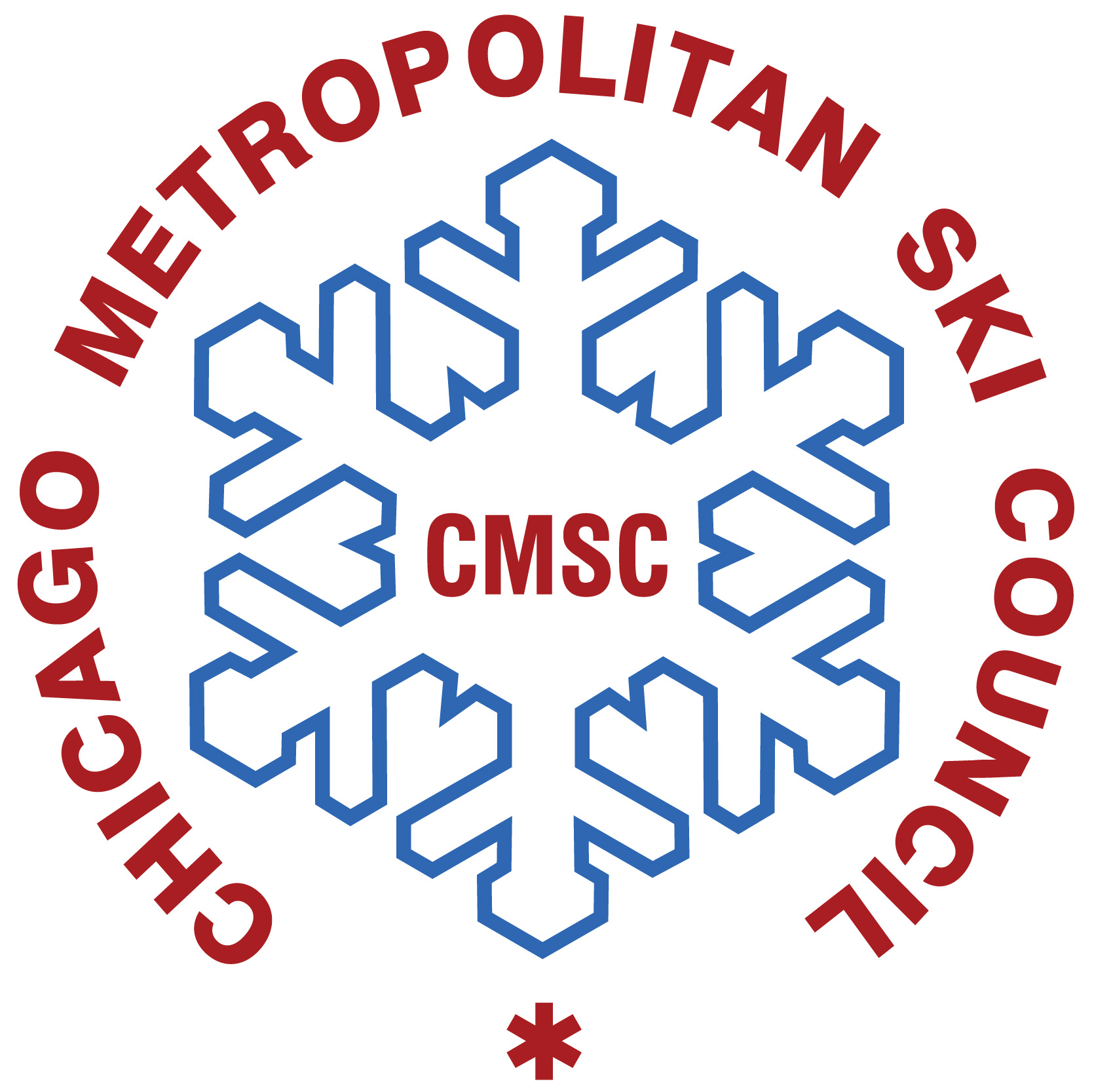 CMSC Logo Blue and Red